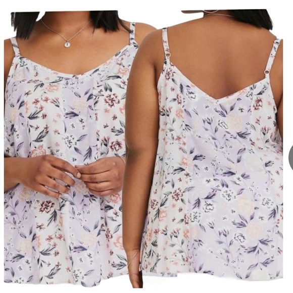 torrid Tops - Torrid Lavender Spaghetti Strap Top